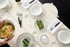 Arabia Platos Para Tazas<Plato Mainio Sarastus Ø11,5 cm, negro-blanco NegroBlanco