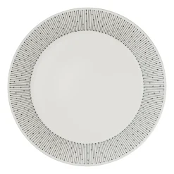 Arabia Plato Mainio Sarastus Ø25 cm, negro-blanco NegroBlanco Outlet