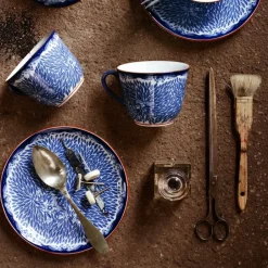 Rörstrand Platos Pequeños<Plato Ostindia Floris, Ø 20 cm Azul