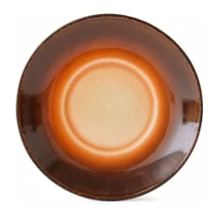 HKliving Platos Para Tazas<Plato para taza 70's, Ø11,5 cm, Tostado medio Multi