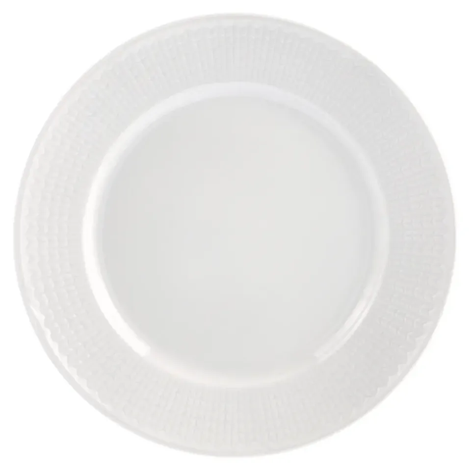 Rörstrand Platos Llanos<Plato Swedish Grace Ø27 cm, nieve Blanco