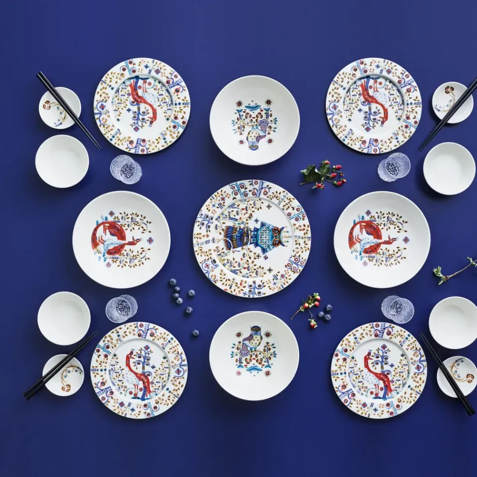 Iittala Platos Pequeños<Plato Taika Ø22 cm, Blanco