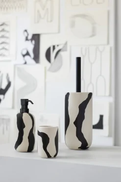 Mette Ditmer Escobillas Y Portaescobillas De Inodoro<Portaescobillas baño Icon, Off-white BlancoNegro