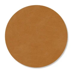 LIND DNA Posavasos<Posavasos Nupo circle, Burned curry Amarillo