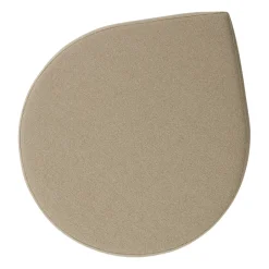 AYTM Puff Stilla bouclé, Taupe Beige