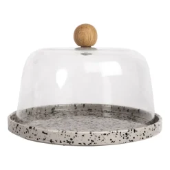 Sagaform Bandejas Y Fuentes De Servir<Quesera Ditte, gris-negro NegroGris