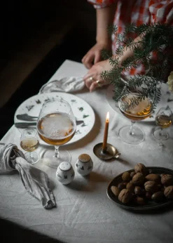 Wik & Walsøe Salero y pimentero Julemorgen Story 2 piezas, Blanco Multi Sale
