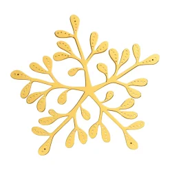 Cooee Design Salvamanteles<Salvamanteles Mistletoe Ø20 cm, Latón Color dorado