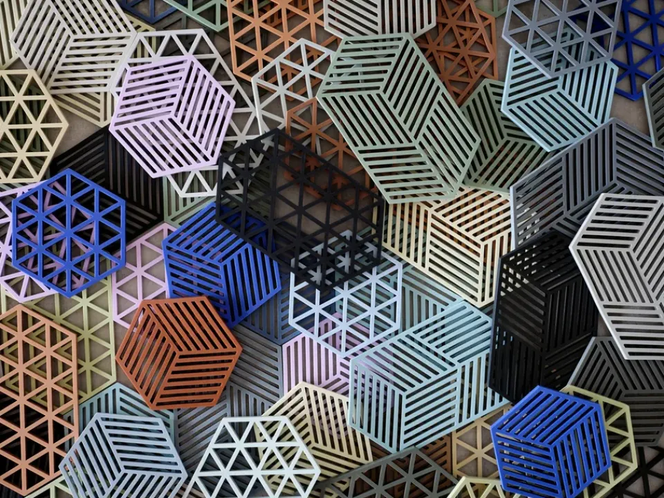 Zone Denmark Salvamanteles<Salvamanteles Triangle, Light Terracotta Rojo