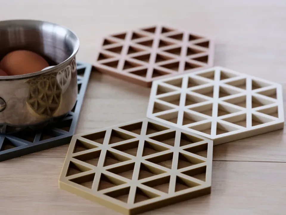 Zone Denmark Salvamanteles<Salvamanteles Triangle, Light Terracotta Rojo