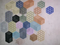 Zone Denmark Salvamanteles Triangle, Lupine Púrpura Outlet