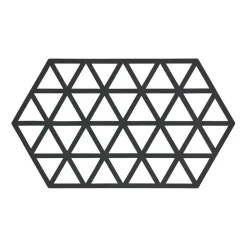 Zone Denmark Salvamanteles Triangles 14x24 cm, Black Negro New