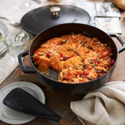 STAUB Sartén de saltear Chistera Ø28 cm 3,7 L, Negro Outlet