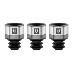 Zwilling Selladores de vino , 3-pack, Acero inoxidable Gris Clearance