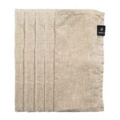 Himla Servilletas Sunshine, 4-pack, Oatmeal (Natural) Beige Clearance