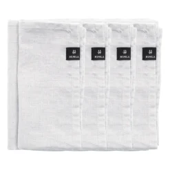 Himla Servilletas De Tela|Servilletas De Tela<Servilletas Sunshine, 4-pack, Blanco