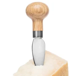 Sagaform Set de cuchillos para queso Nature 3 piezas, Roble MarrónPlateado Best
