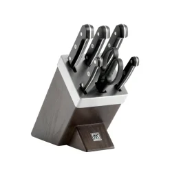 Zwilling Juegos De Cuchillos De Cocina<Set de cuchillos Gourmet 6 piezas, 6 piezas PlateadoNegro