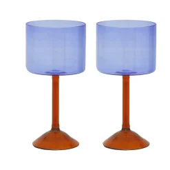 URBAN NATURE CULTURE Copas De Cóctel|Copas Y Vasos Para Bebidas<Set de regalo de copas de gin tonic , 2-pack, Blue Azul