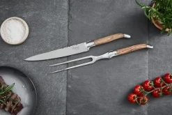 Hâws Juegos De Cuchillos De Cocina<Set de trinchar Laguiole By , 2 piezas, Roble MarrónPlateado