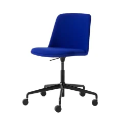 &Tradition Sillas De Oficina<Silla de oficina Rely HW31, Hallingdal 753-base negra Azul