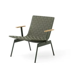 &Tradition Sillón lounge con reposabrazos Ville Outdoor AV45 , Bronze green Verde Online