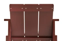 HAY Sillas De Terraza|Sillas De Jardín Y Sillas De Exterior<Sillón lounge Crate de pino lacado, hierro Rojo