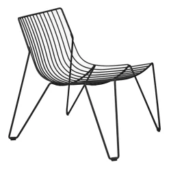 Massproductions Butacas Y Sillones De Exterior|Muebles Lounge De Exterior<Sillón Tio easy chair, Black Negro