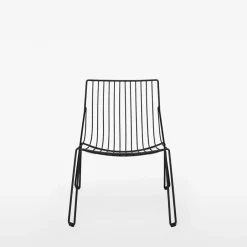 Massproductions Butacas Y Sillones De Exterior|Muebles Lounge De Exterior<Sillón Tio easy chair, Black Negro