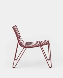 Massproductions Butacas Y Sillones De Exterior<Sillón Tio easy chair, Wine Red Rojo