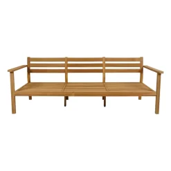 1898 Sofás De Terraza<Sofá de 3 plazas Stockaryd, Teak Gris
