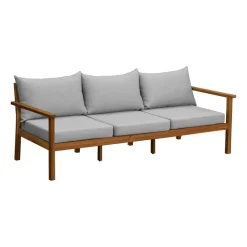 1898 Sofá de 3 plazas Stockaryd, Teak Gris Sale