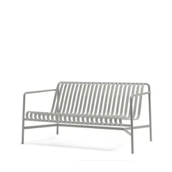 HAY Sofás De Exterior<Sofá lounge Palissade, Sky grey Gris