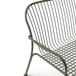 &Tradition Sofá lounge Thorvald SC110, Bronze green, 143 cm Verde Clearance