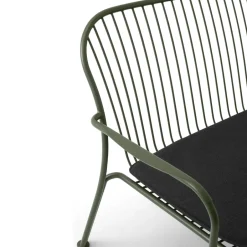 &Tradition Sofá lounge Thorvald SC110, Bronze green, 143 cm Verde Clearance