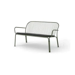 &Tradition Sofá lounge Thorvald SC110, Bronze green, 143 cm Verde Clearance