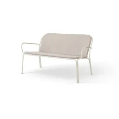 &Tradition Sofás De Terraza<Sofá lounge Thorvald SC110, Ivory, 143 cm Blanco