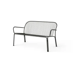 &Tradition Sofá lounge Thorvald SC110, Warm black, 143 cm Negro