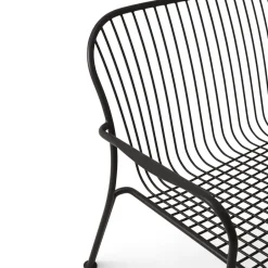 &Tradition Sofá lounge Thorvald SC110, Warm black, 143 cm Negro