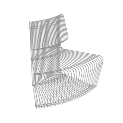 Montana Sofás De Exterior|Sofás De Jardín Y Bancos De Jardín<Sofá modular Pantonova, Stainless steel, concave Gris