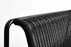 HAY Sofás De Exterior<Sofá Palissade Cord, Anthracite Negro