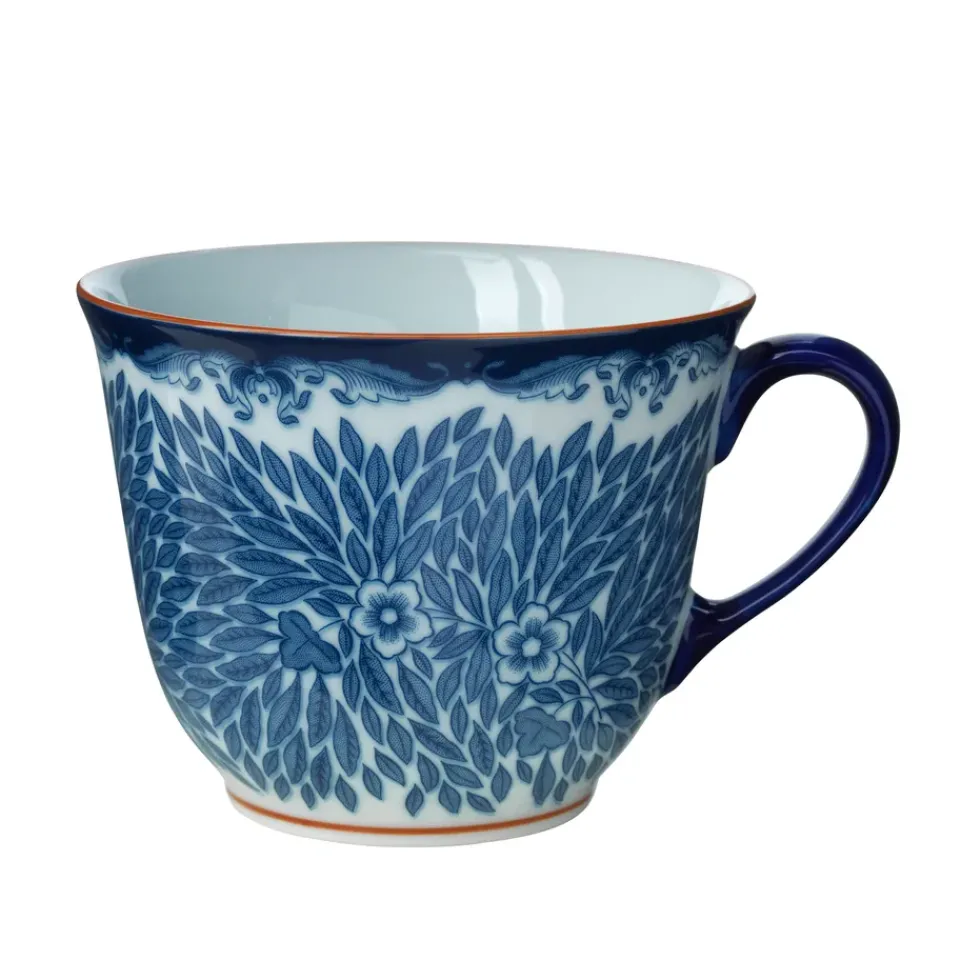 Rörstrand Juegos De Vajilla<Taza 40 cl y platillo Ø20 cm Ostindia Floris, n Azul