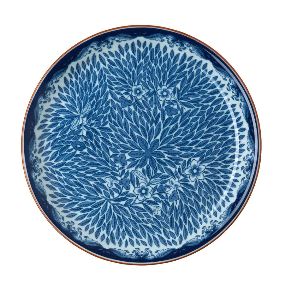Rörstrand Juegos De Vajilla<Taza 40 cl y platillo Ø20 cm Ostindia Floris, n Azul