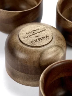 Serax Tazas De Té<Taza de té de madera Collage 15 cl, Natural Marrón