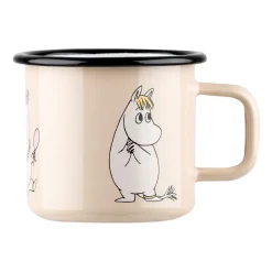 Muurla Tazas De Los Mumin<Taza esmalatada Snorkmaiden Retro 37 cl, Beige BeigeMulti
