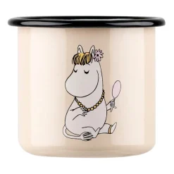 Muurla Tazas De Los Mumin<Taza esmalatada Snorkmaiden Retro 37 cl, Beige BeigeMulti