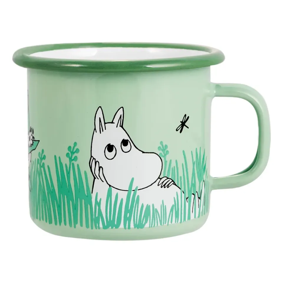 Muurla Tazas De Los Mumin<Taza esmaltada Boys 25 cl, Verde