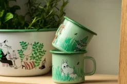 Muurla Tazas De Los Mumin<Taza esmaltada Boys 25 cl, Verde