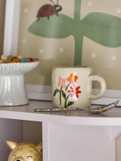 Bloomingville Tazas De Café<Taza Millie 11 cl, Blanco