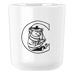 RIG-TIG Tazas De Plástico|Tazas De Los Mumin<Taza Moomin ABC 20 cl, C Blanco